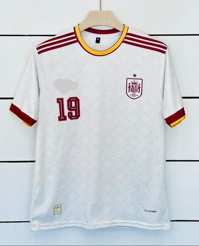 Spain World Cup 2026 Away Jersey-LAMINE YAMAL 19-AM RETRO STORE