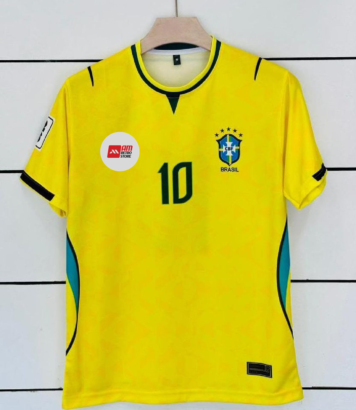 Neymar Jr 10 Brazil 2026 World Cup Home Jersey | AM Retro Store