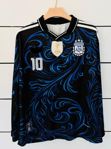 Argentina 2026 Worldcup Away-Messi -Full sleeve-Loose Fit -AM Retro Store