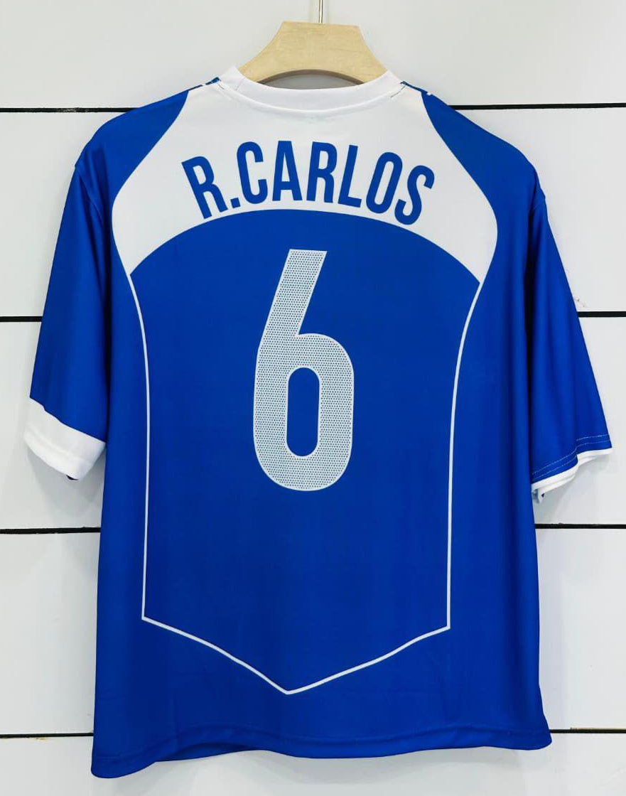 Roberto Carlos Retro Football Jersey | AM Retro Store