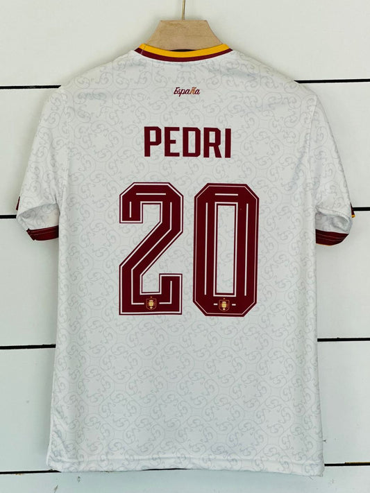Spain World cup 2026 Away Jersey-PEDRI 20-AM RETRO STORE