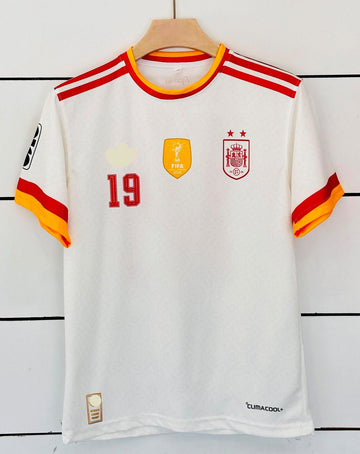 Spain FIFA 2026 World Champions Away New Kit-LAMINE YAMAL 19-AM Retro Store