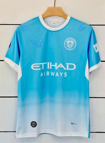Manchester City  Home 2026/27-HAALAND 9- Name Blue Print -AM Retro Store