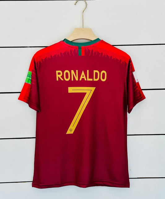 Portugal 2018/19 Home-Ronaldo-Retro-AM Retro Store