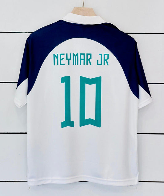 Brazil Special Edition Neymar Jr 10-Collar Five Sleeve-AM Retro Store