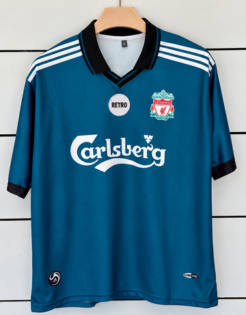 Liverpool 2008/09 Third Kit-GERRARD 8-Collar Five Sleeve-AM Retro Store