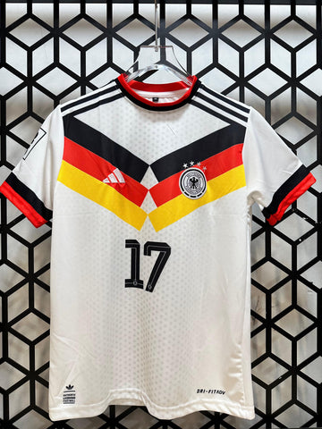 Germany 2026 World Cup Home Jersey- WIRTZ 17- Embroidery-AM Retro Store