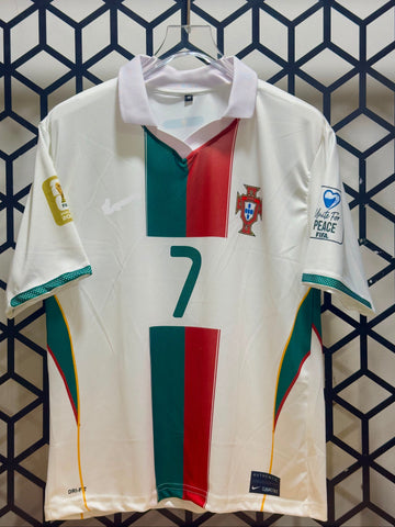 Portugal 2010 World cup Retro-Ronaldo 7-Collar Five Sleeve-AM Retro Store