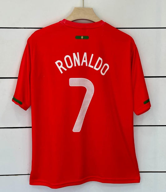 Portugal 2011/12 Home-Ronaldo-Five Sleeve-AM Retro Store
