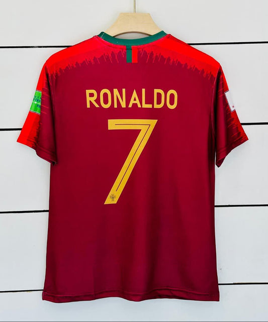 Portugal 2018/19 Home-Ronaldo-Retro-AM Retro Store