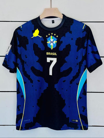 Brazil World Cup 2026 Away Jersey-VINI JR 7-AM RETRO STORE