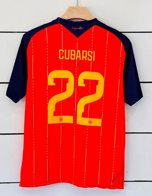 Spain FIFA 2026 World Champions New Kit-CUBARSI 22-AM Retro Store