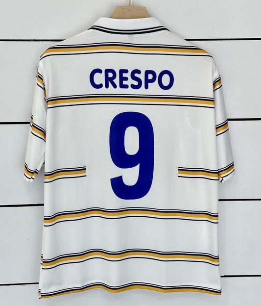 Parma Calcio 1998/99 Retro Jersey-Crespo -Collar Five Sleeve