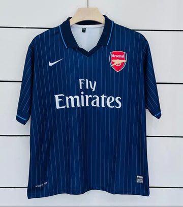 Arsenal 2009/10 Away-ARSHAVIN-Collar Five Sleeve-AM Retro Store