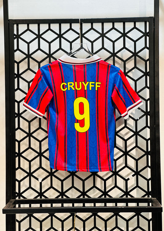 Kids/Boys Collar Five Sleeve Jersey-CRUYFF