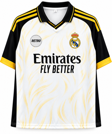Real Madrid Special Edition-SERGIO RAMOS 4-Collar Five Sleeve-AM Retro Store