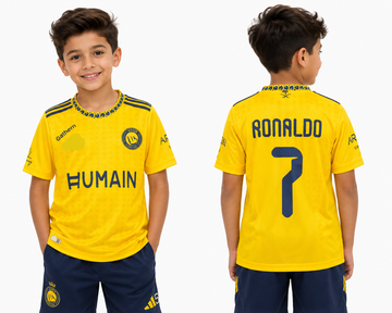 Kids/Boys AL Nassr Kit 2026/27-AM Retro Store
