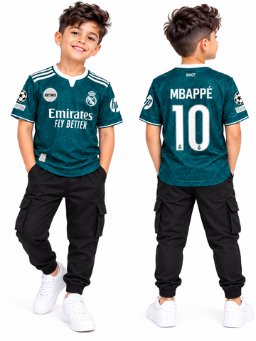 Kids/Boys Real Madrid 2026/27 Away Jersey-MBAPPE 10-AM Retro Store