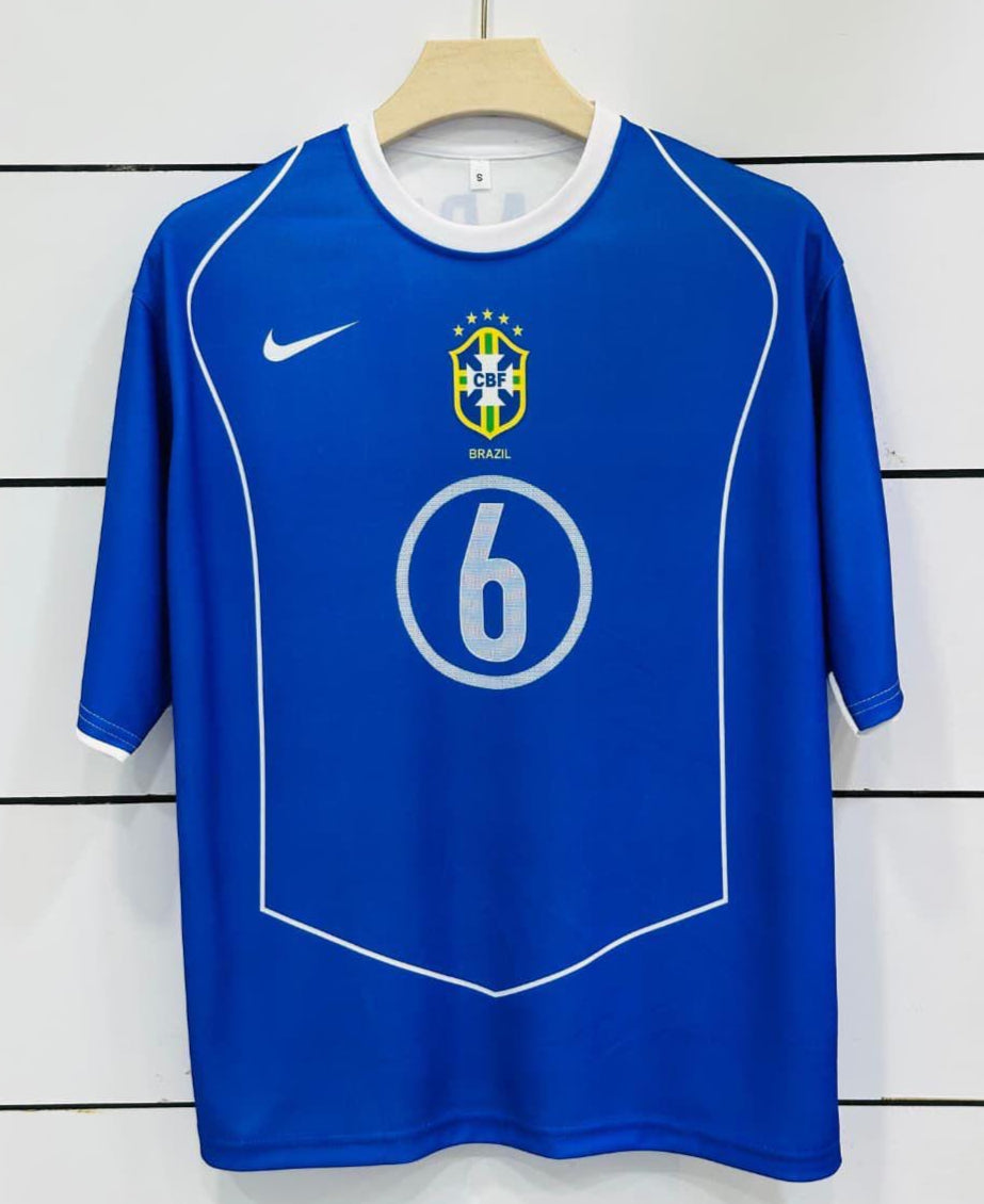 Brazil Vintage 2002-04 away- Carlos