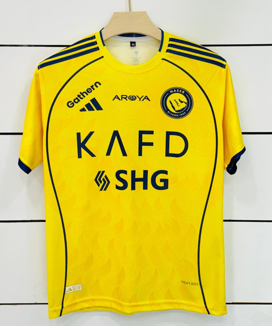 AL Nassr 2025/26 Home kit-Ronaldo