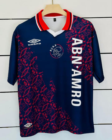 Ajax 1994-1995 Away-Davids-Collar Five Sleeve