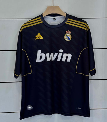 Real Madrid 2011/12 Away-Authentic Retro Version-Ronaldo-Five Sleeve