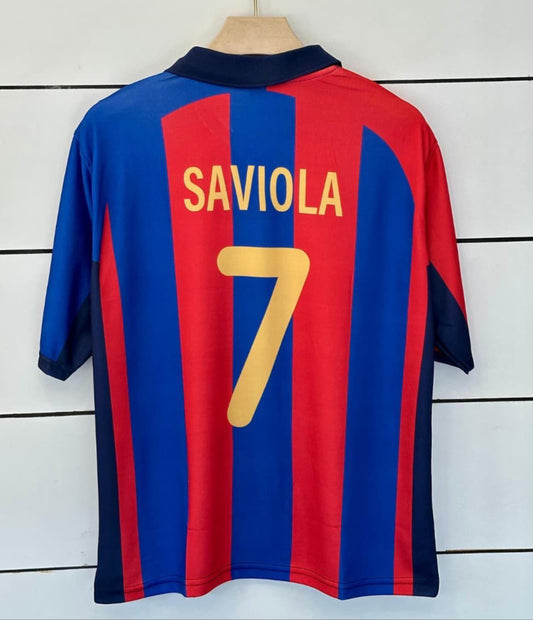 Barcelona 2001/02 Home -Saviola