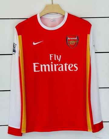 Arsenal 2006/07 Home-Persie-Full sleeve