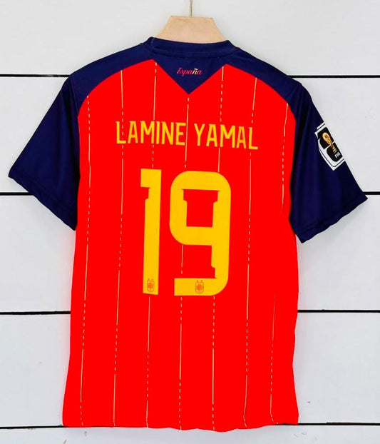 Spain FIFA 2026 World Champions New Kit-LAMINE YAMAL 19-AM Retro Store