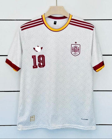 Spain World Cup 2026 Away Jersey-LAMINE YAMAL 19-AM RETRO STORE