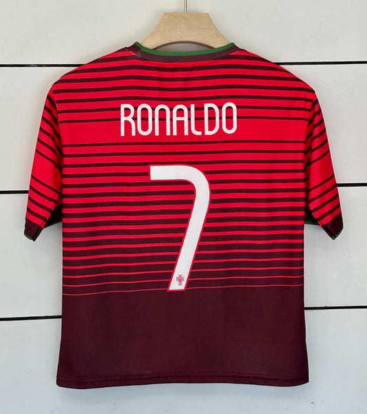Kids/Boys Jersey-Ronaldo-Five Sleeve