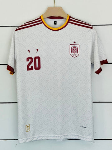Spain World cup 2026 Away Jersey-PEDRI 20-AM RETRO STORE