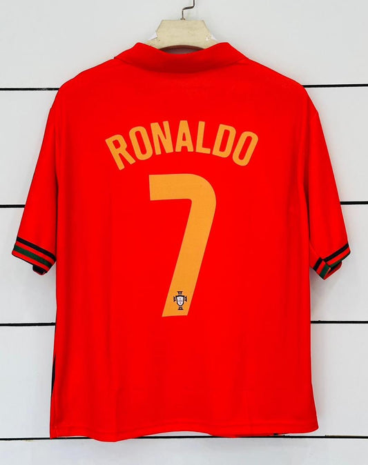 Portugal 2020/21 Home -Ronaldo-Collar Five Sleeve-AM Retro Store