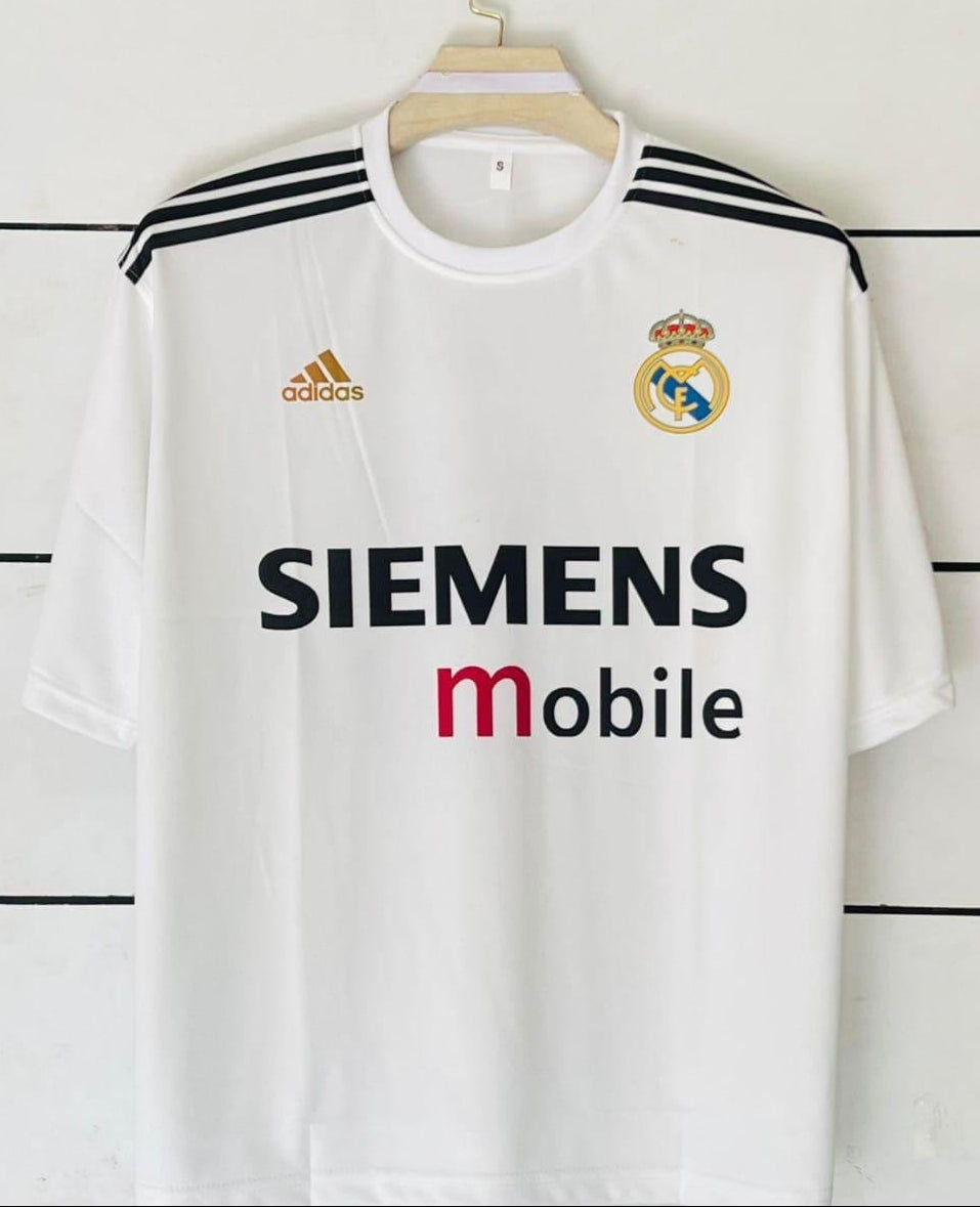 Real Madrid 2004/05 Home-Beckham-Five Sleeve