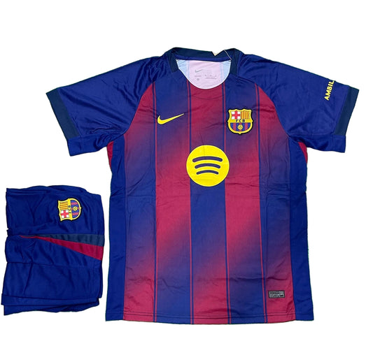 Barcelona Home 2025/26-Jersey with Shorts