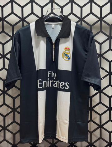 Real Madrid Special Kit-No Player Name -Collar Five Sleeve ZIP-AM Retro Store