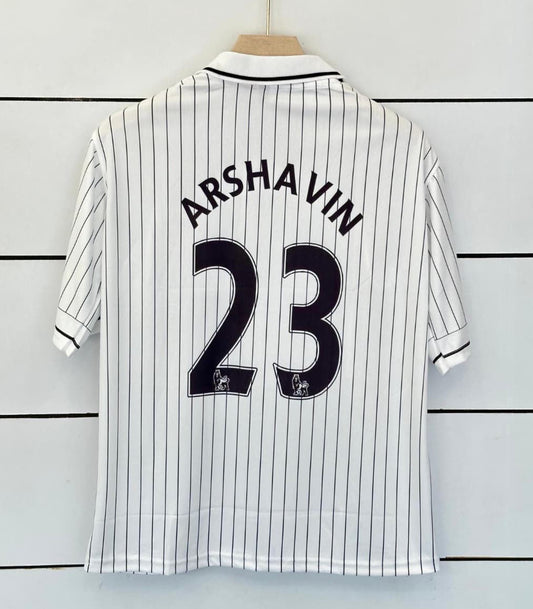 Arsenal 2009/10 Third-ARSHAVIN- Retro Collar Five Sleeve