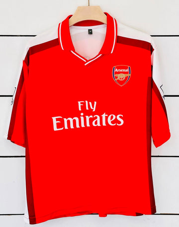 Arsenal 2006/08 Home-FABREGAS 4-Collar Five Sleeve-AM Retro Store