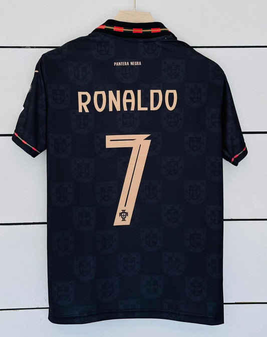 Portugal 2025/26 Authentic Special Edition -Ronaldo-Collar Half Sleeve-AM Retro Store