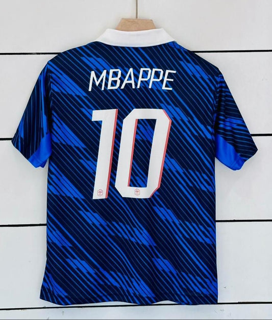 France 2026 World Cup Home Jersey-MBAPPE 10-COLLAR HALF SLEEVE-AM RETRO STORE