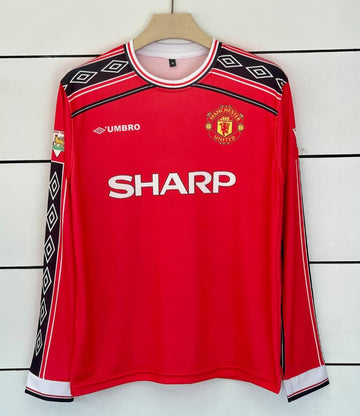 Manchester United 1998/2000 Retro-Beckham- Full sleeve