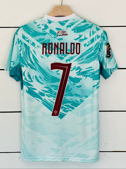 Portugal World Cup 2026 Away Jersey-Ronaldo 7-AM RETRO STORE