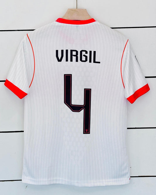 Netherland World Cup 2026 Away Jersey-VIRGIL 4- AM RETRO STORE