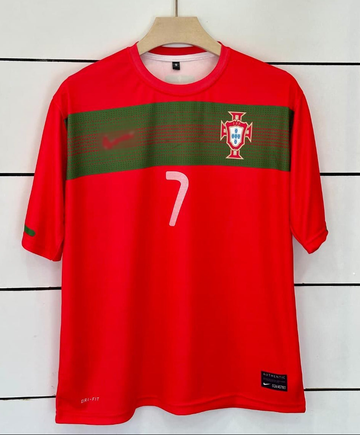 Portugal 2011/12 Home-Ronaldo-Five Sleeve-AM Retro Store