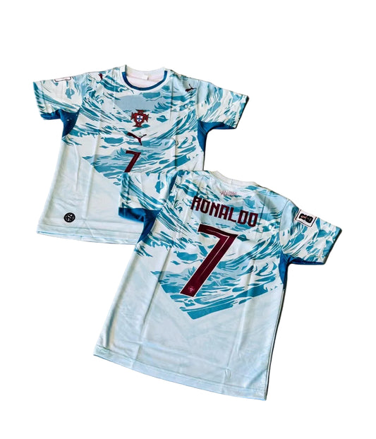 Kids & Boys 2026 World Cup Jersey-Portugal Away-Ronaldo-AM Retro Store