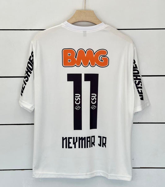Santos 2011/12 Home Retro-Neymar Jr-Five Sleeve