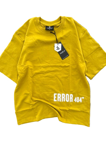 Dedline Over Size Tshirt-Yellow