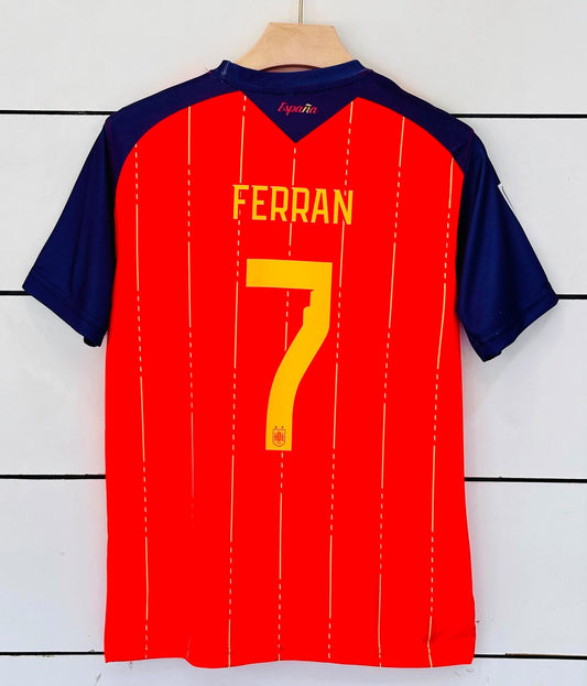 Spain FIFA 2026 World Champions New Kit-FERRAN TORRES 7-AM Retro Store