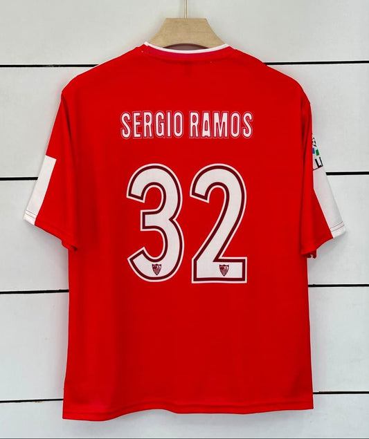 Sevilla FC 2004/05 Away-SERGIO RAMOS-Retro-Five Sleeve-AM Retro Store