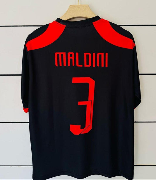 AC Milan 2006/07 Third-Retro-Maldini -Five Sleeve